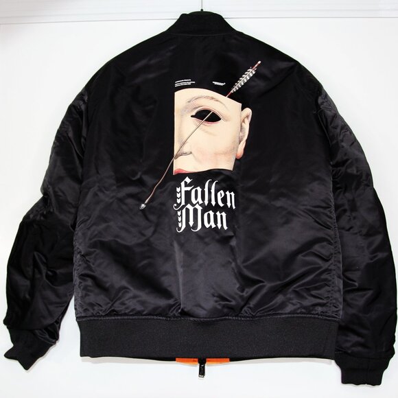 BNWT AW20 UNDERCOVER FALLEN MAN REVERSIBLE BOMBER JACKET 1 - Picture 3 of 15